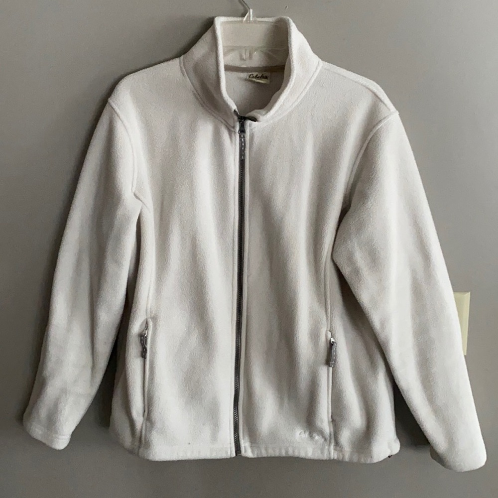 Ivory Cabelas Full Zip Fleece